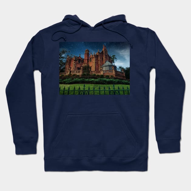 The Haunted Mansion Hoodie by Farbeyondinfinity